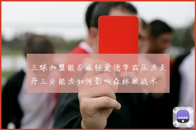 三球加盟能否减轻爱德华兹压力麦丹三分能力如何影响森林狼战术