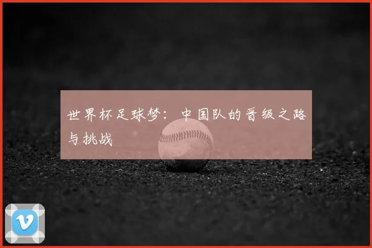 世界杯足球梦：中国队的晋级之路与挑战