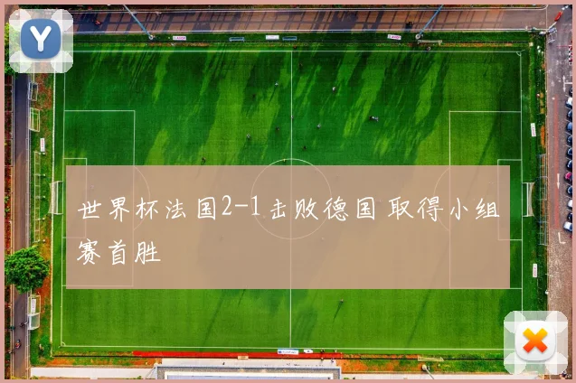 世界杯法国2-1击败德国 取得小组赛首胜